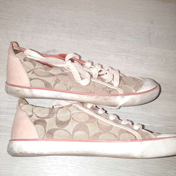 Women's coach sneakers size 7.5 - Picture 6 of 14